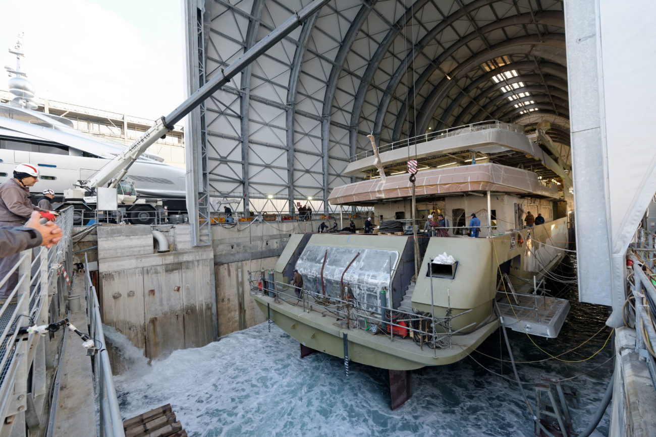 Dry-dock solutions for yachts over 60m LOA