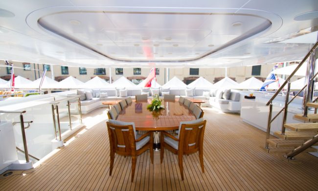 Turquoise Yacht Refit | Turquoise Boat Refit | Amico & Co