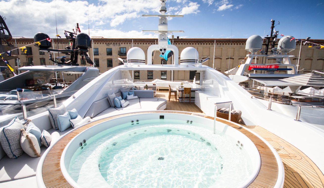 Turquoise Yacht Refit | Turquoise Boat Refit | Amico & Co