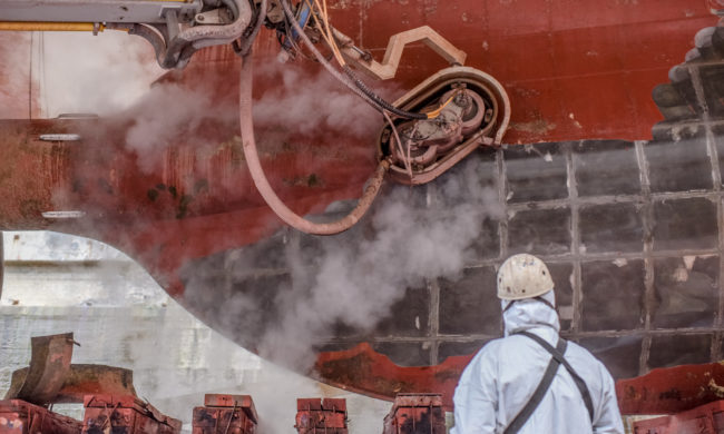 Yacht Refit Yard | Yacht Hull Cleaning | Amico & Co