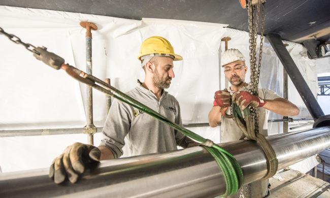 Yacht Refit Team | Yacht Repair Team | Amico & Co