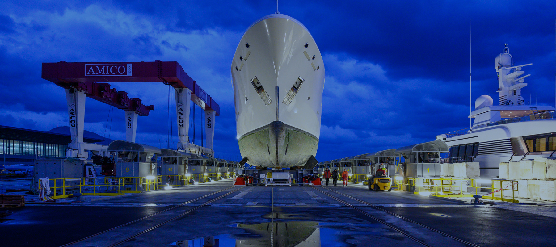 Yacht Refit Team | Yacht Repair Team | Amico & Co