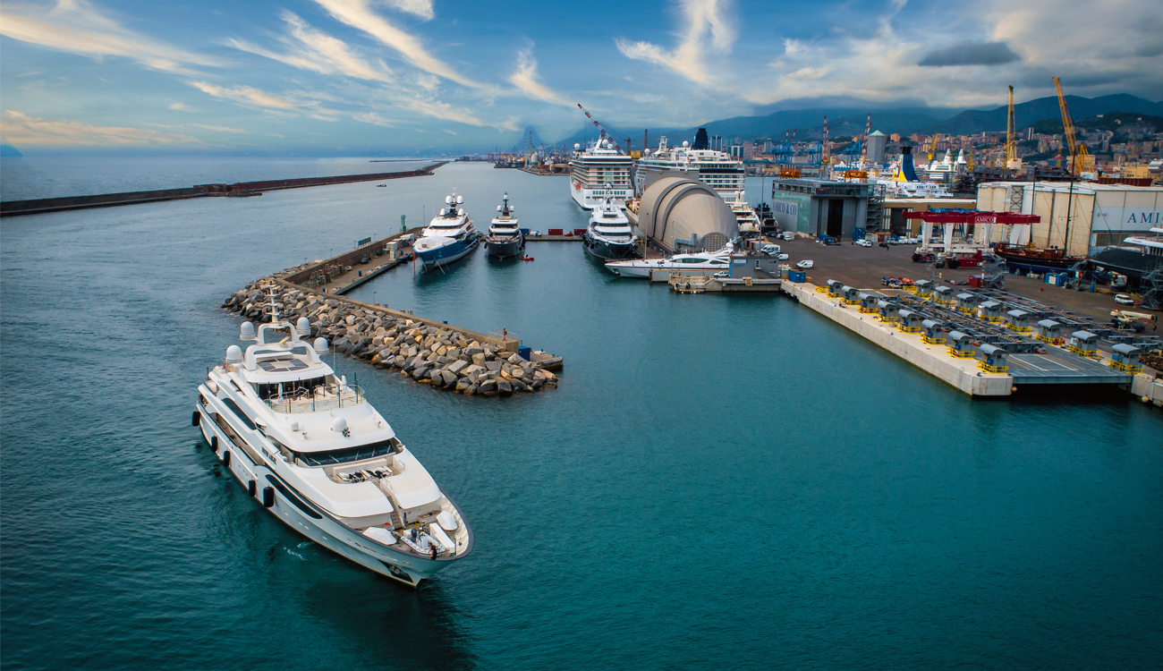 Refit Key Stages | Yacht Refit Process | Amico & Co