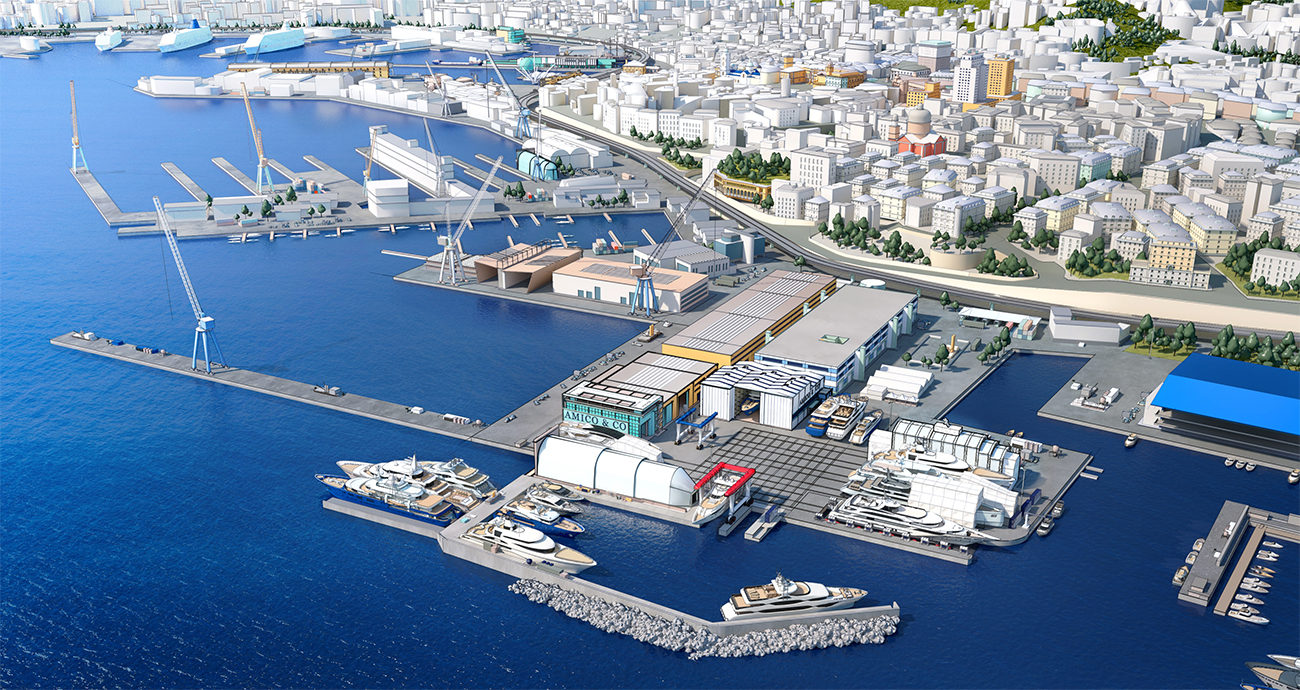 Yacht Refit Shipyard | Superyacht Refit Yard | Amico & Co