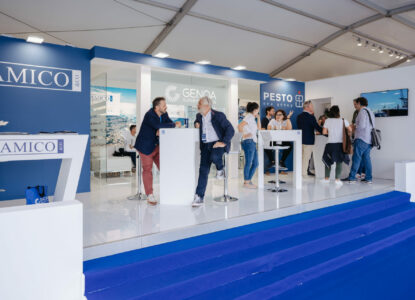 Photo of Amico stand at 2022 Monaco Yacht Show
