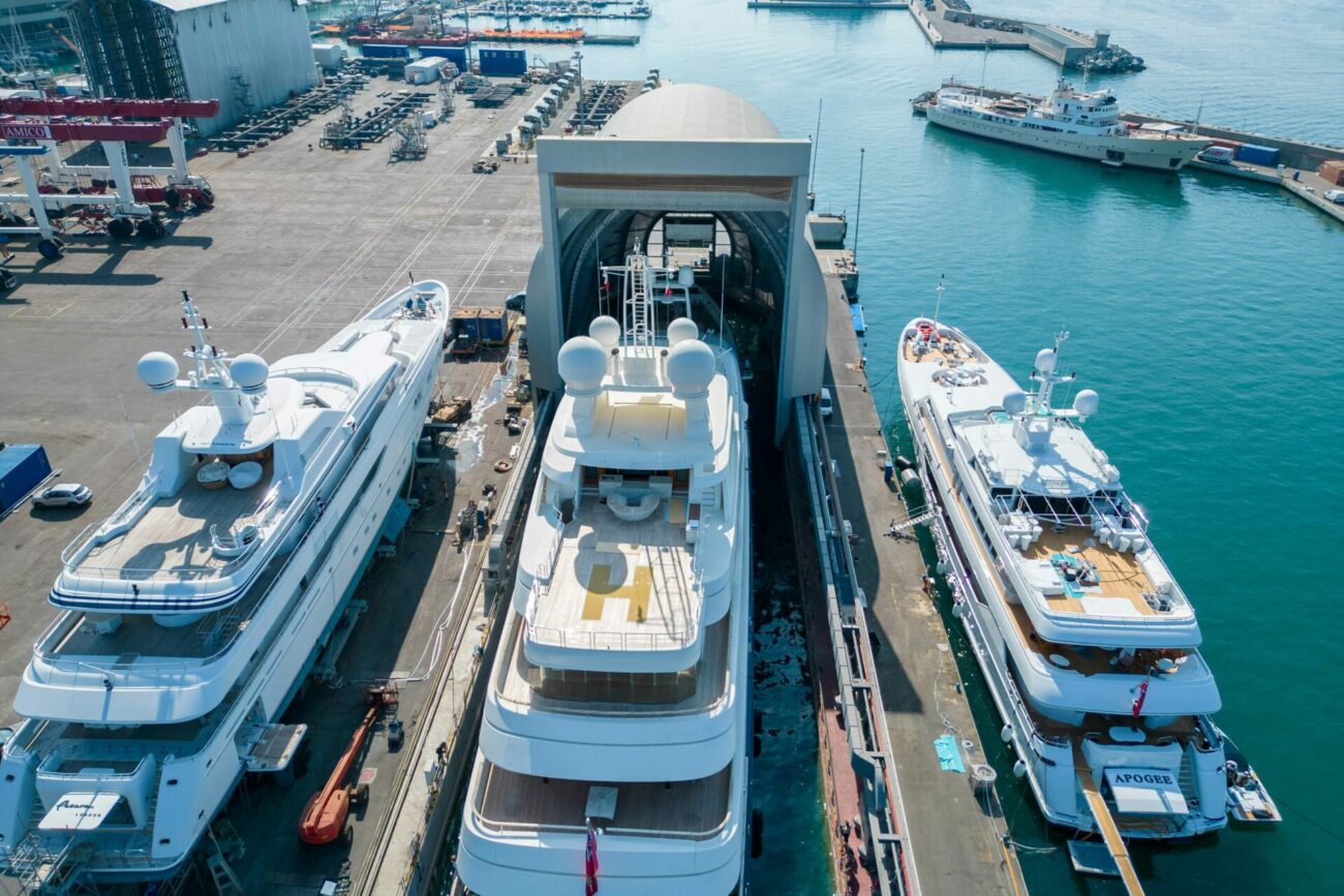 Yacht refit - 2023 Monaco Yacht Show